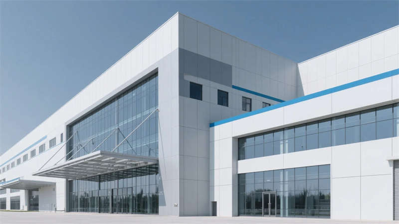 科技融合，生態(tài)智能，合肥半導體廠房裝修設(shè)計效果圖