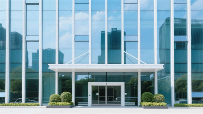 生態(tài)融合空間，合肥聯(lián)合體辦公樓裝修設(shè)計效果圖欣賞