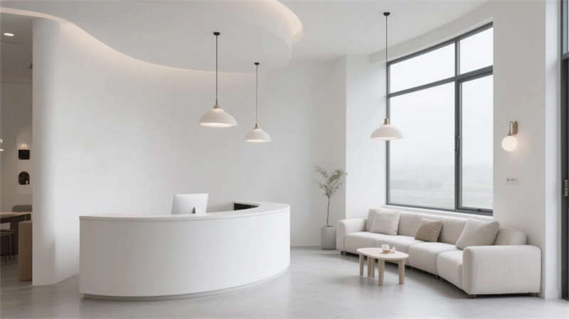 簡約自然，光影交融——合肥2000平民宿裝修設(shè)計效果圖