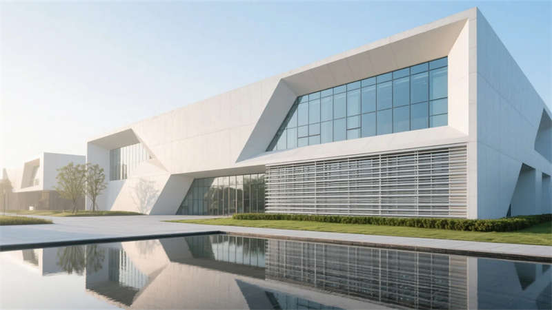 光之峽谷——合肥科技感辦公樓設(shè)計效果圖欣賞