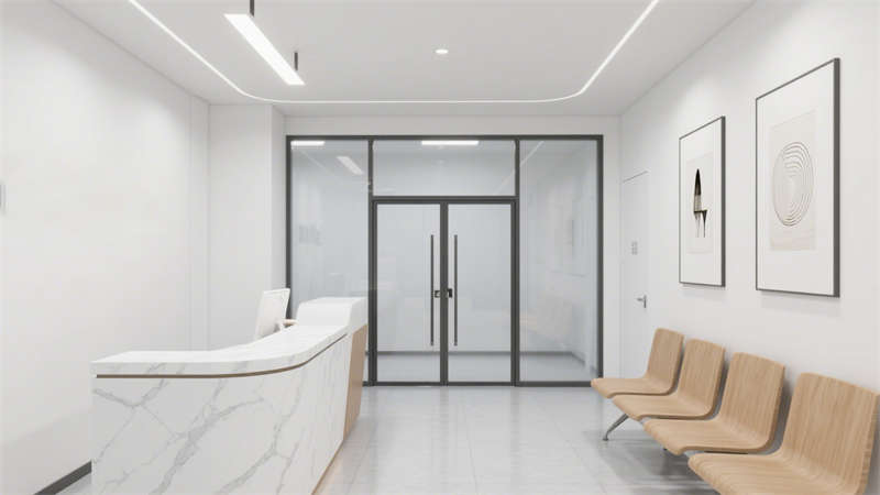 合肥醫(yī)院設(shè)計(jì)：口腔診療空間方案，簡(jiǎn)約化專(zhuān)業(yè)氛圍