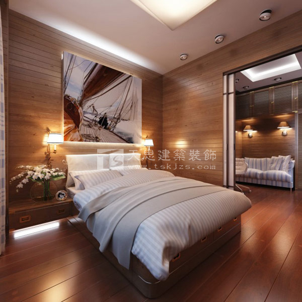 臥室3家旅行舒適、現(xiàn)代、實(shí)用的臥室與旅游主題靈感