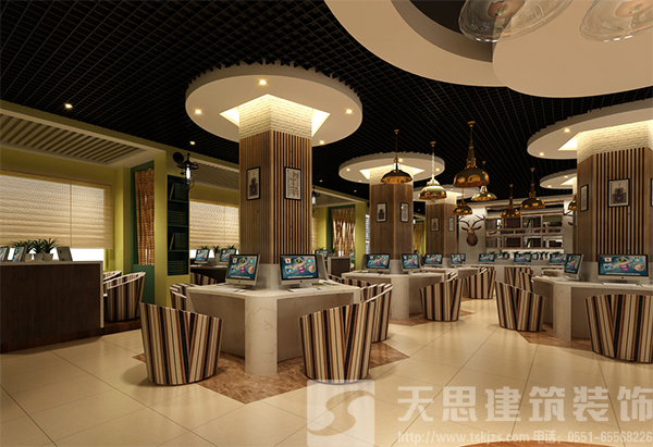 網(wǎng)咖裝潢設(shè)計(jì)營(yíng)造舒適的上網(wǎng)環(huán)境