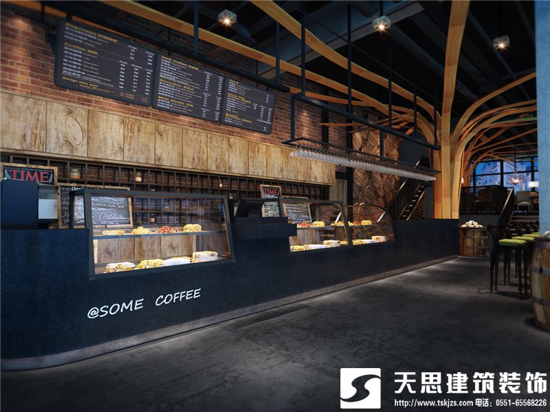 合肥咖啡店設(shè)計材料運用