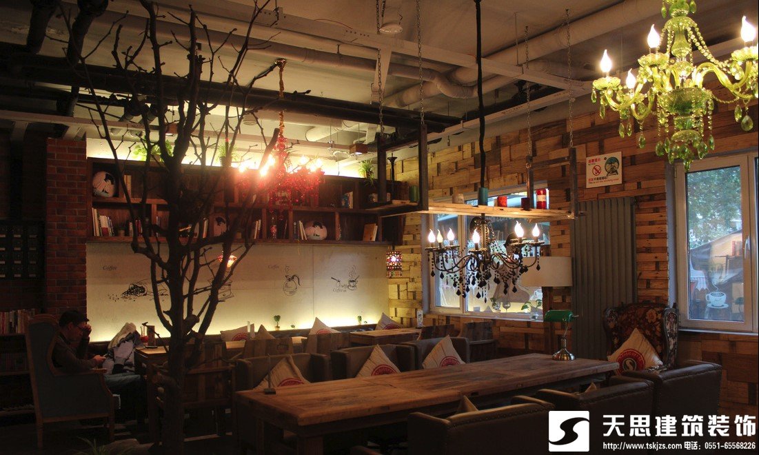 合肥咖啡廳裝修設(shè)計風(fēng)格要點之色彩搭配